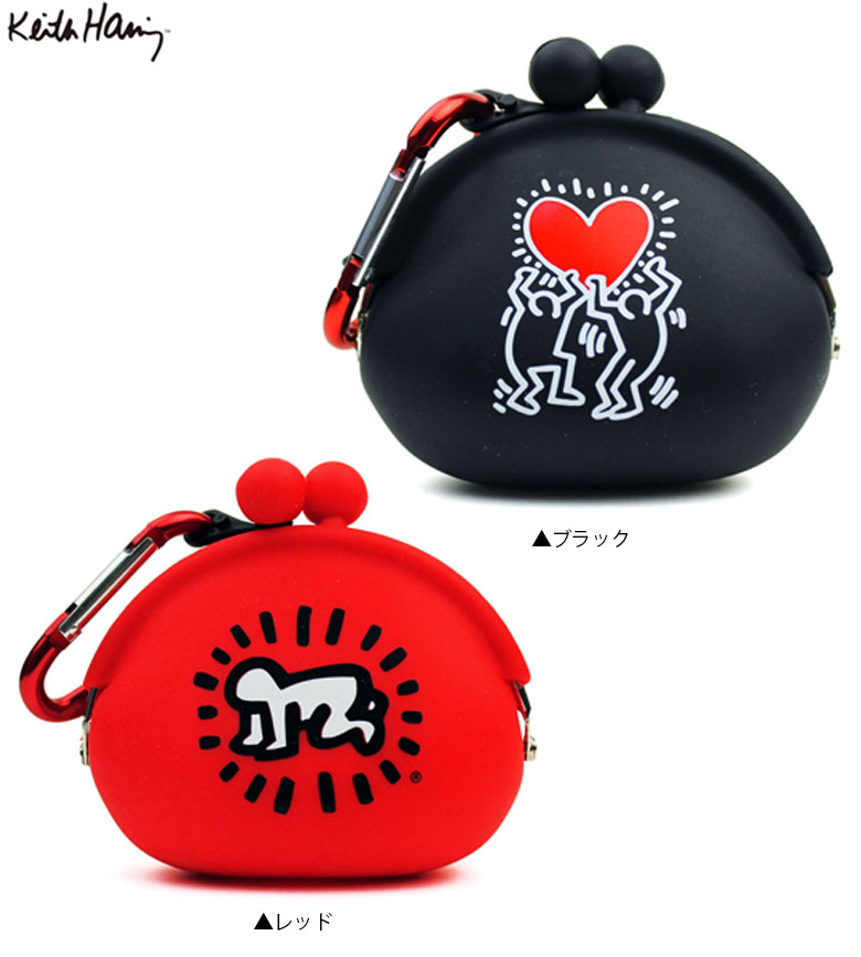 キースヘリング ゴルフ Khbp 01 シリコン ボールポーチ ブラック レッド Keith Haring Baby Holding Heart アトミックゴルフ 公式通販