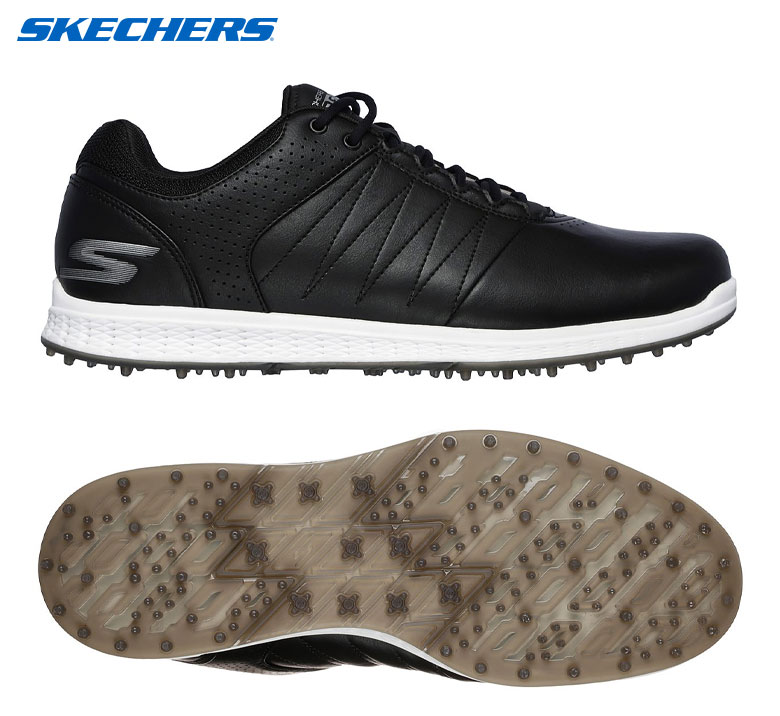 スケッチャーズ ゴルフ ゴーゴルフ ピボット Bkw ゴルフシューズ ブラック ホワイト Skechers Go Golf Pivot アトミックゴルフ 公式通販