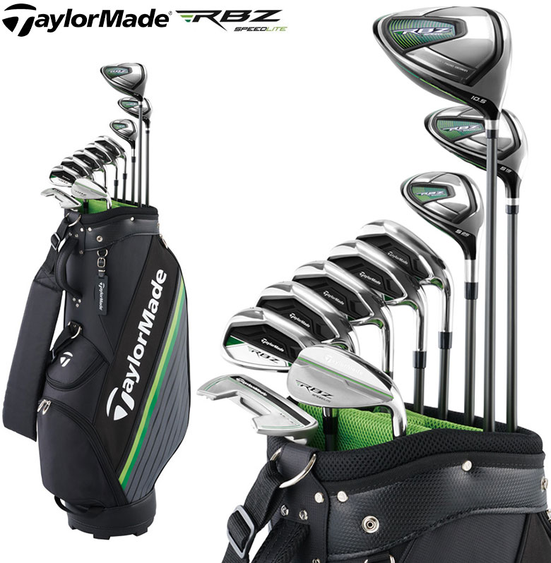 テーラーメイド RBZ SPEEDLITE クラブセット 10本組(DR,5W,U5,6-P,S,PT ...