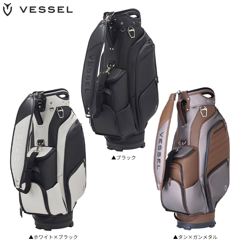 VESSEL ヴェゼル ベゼル LUX CART カートバッグ キャディバッグ-