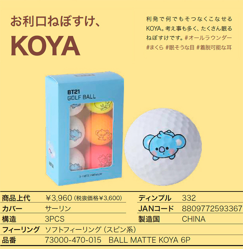 BT25　ゴルフボール