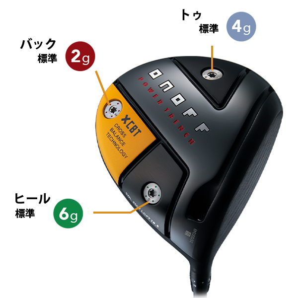 オノフ KURO 黒 ドライバー SHINARI：CBT カーボンシャフトの通販 