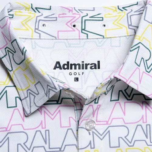 アドミラル ADMA238 ネオンアート 半袖 ポロシャツの通販 アトミックゴルフ アドミラル ADMA238 ネオンアート 半袖 ポロシャツの通販 アトミックゴルフ