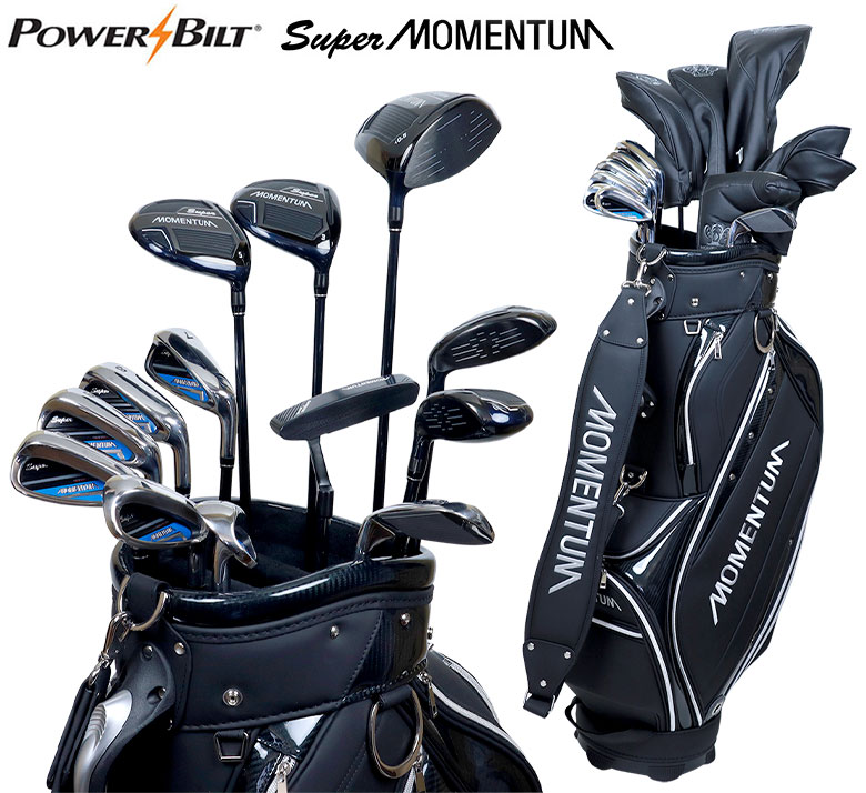 Power Built Super Momentum Grade One Club Set 13-piece set (1W, 3W