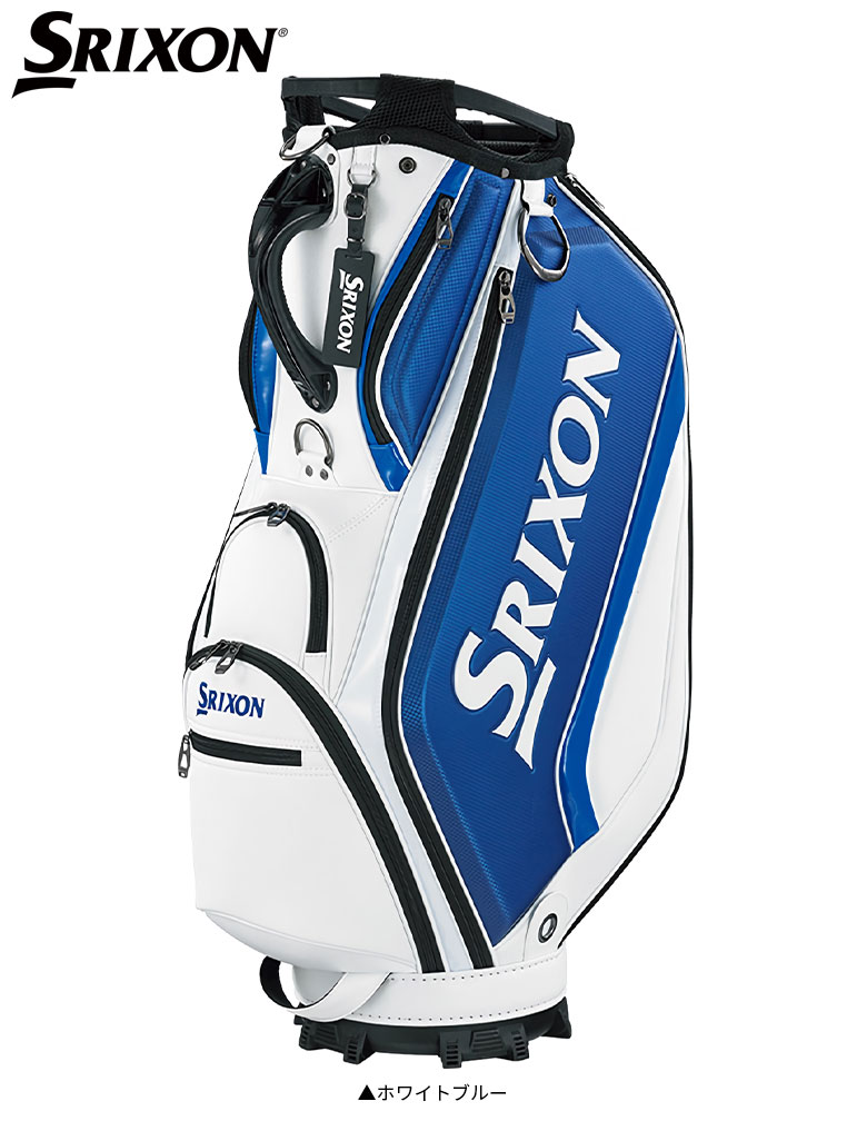 SRIXON キャディバッグ GGC-S166 ブラックシルバー GGC-S1…