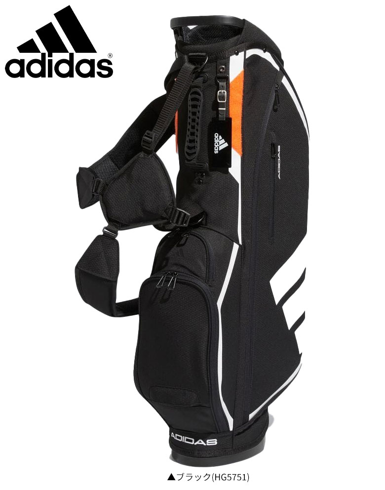 adidasgolfアディダスゴルフバッグ黒ブラック - バッグ
