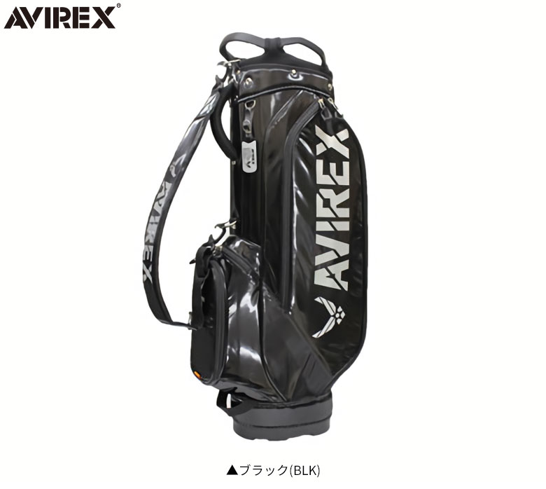 AVIREX GOLF 8.5型 キャディバッグ AVG2F-BA1【アヴィレックス 