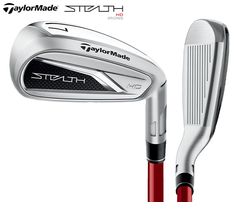 TaylorMade Stealth HD Iron Set 5 Piece Set (7-P,S) TENSEI RED TM40 