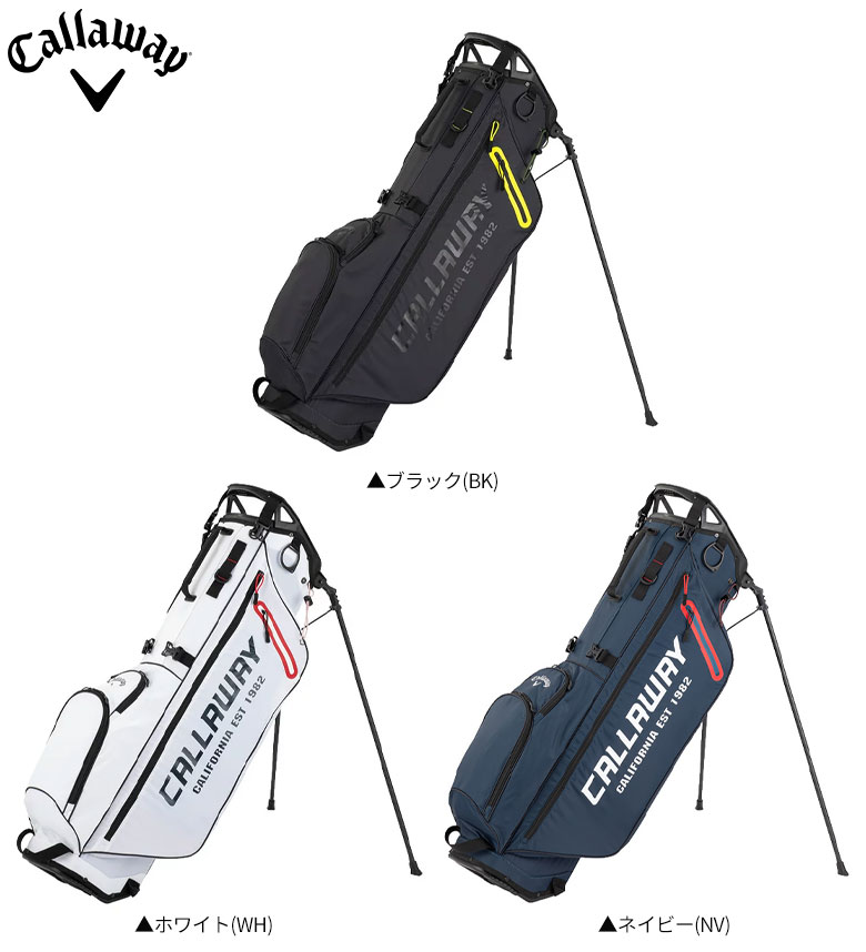 キャロウェイ ゴルフ アスレ 23 JM スタンド キャディバッグ Callaway