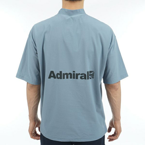 アドミラル ADMA336 オーバーサイズ メッシュ モックネック シャツの