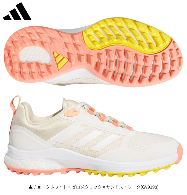 アディダス　adidas　ゴルフシューズ　26.5　白　黒