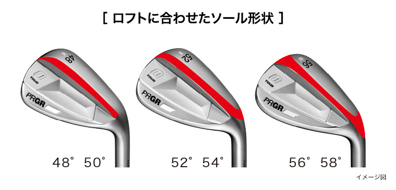 プロギア 0 TOUR ウェッジ スペックスチール Ver.2 FOR WEDGE の通販