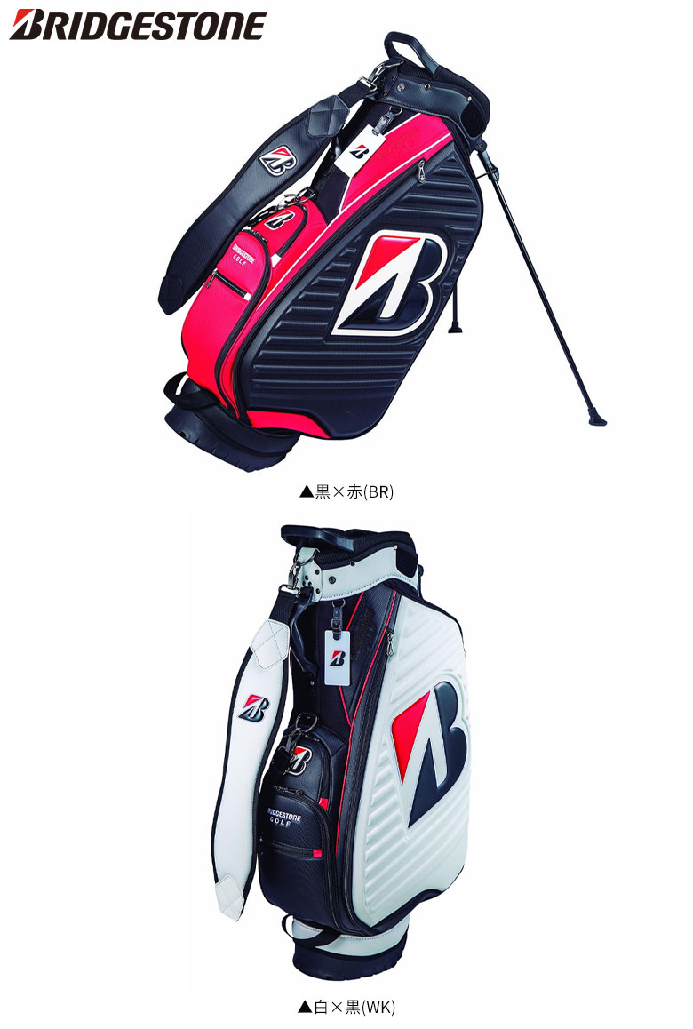 BRIDGESTONE GOLF TOUR BキャディバッグCBG001 新品 - バッグ