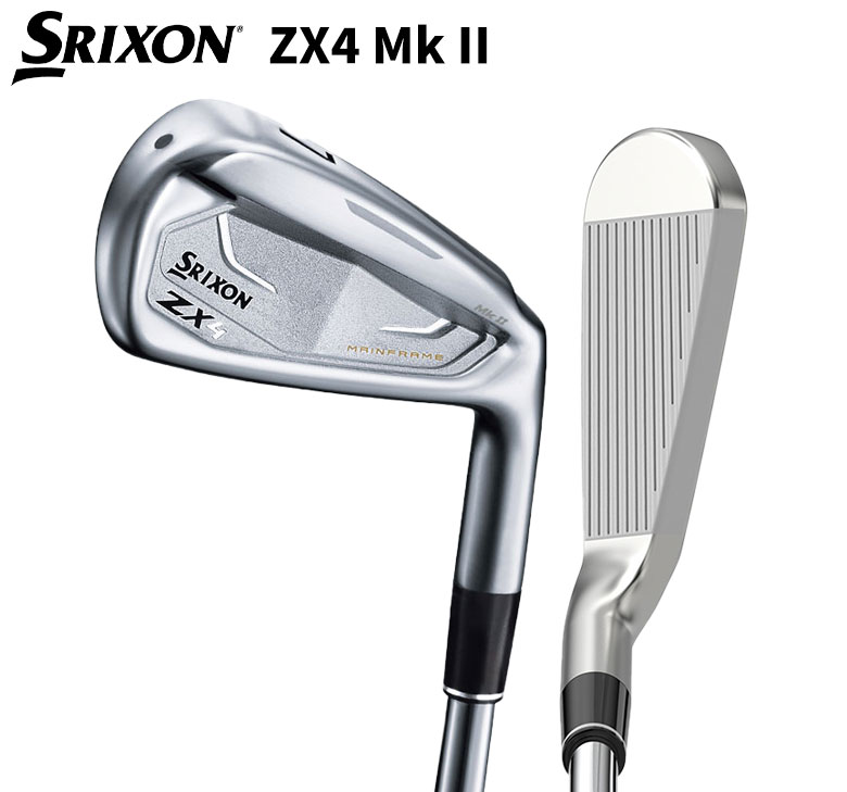 ダンロップ スリクソン ZX4 Mk-II アイアンセット 6本組 (5-P) KBS TOUR LITE スチールシャフト DUNLOP  SRIXON MK2 マーク2 マークII ツアー ライト S