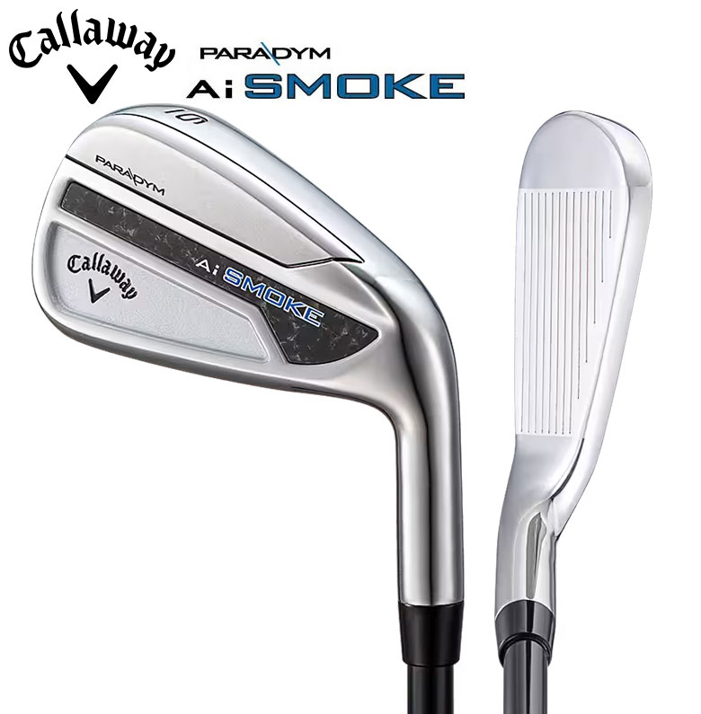 Callaway 新品■キャロウェイ■パラダイム Ai スモーク マックスファスト■単品アイアン２本■A-WEDGE/G-WEDGE■NS PRO850GH neo スチール■S■正規