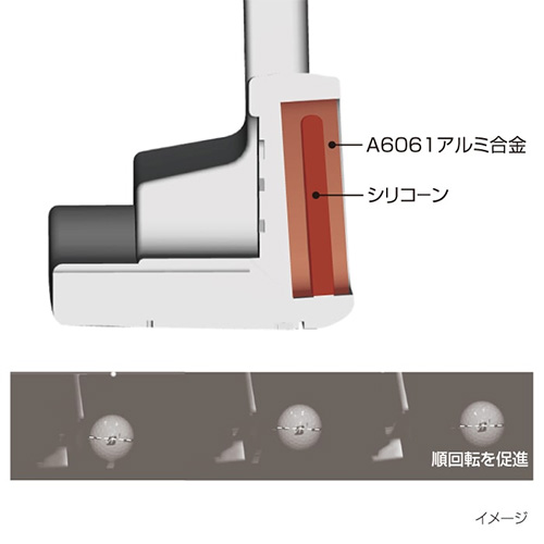 ブリヂストン　パター