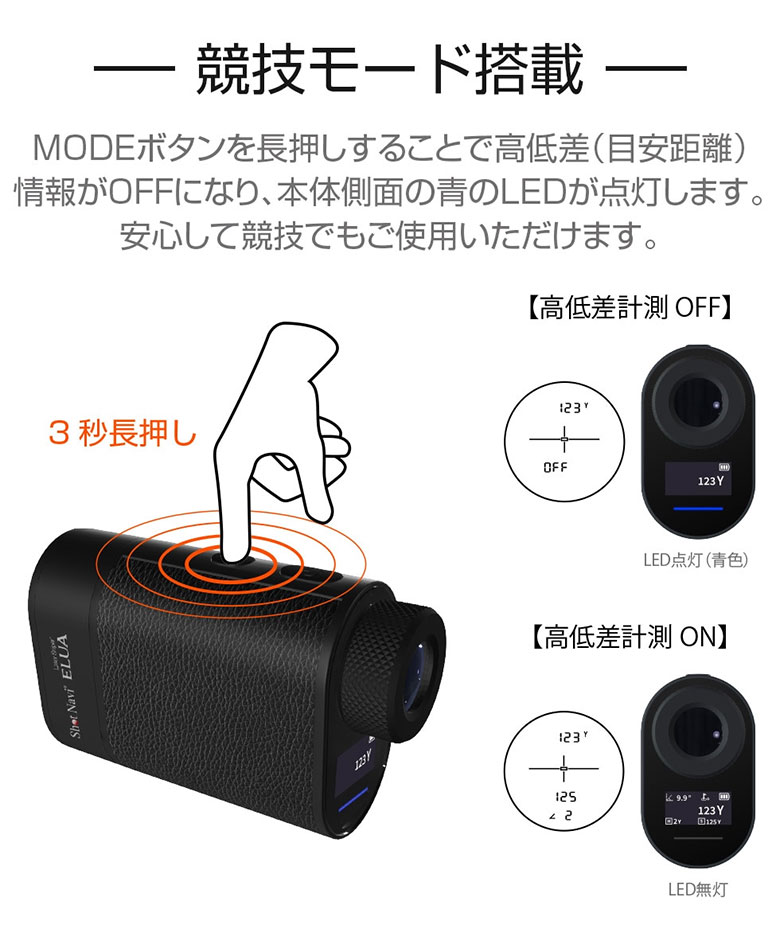 ショットナビ 距離測定器