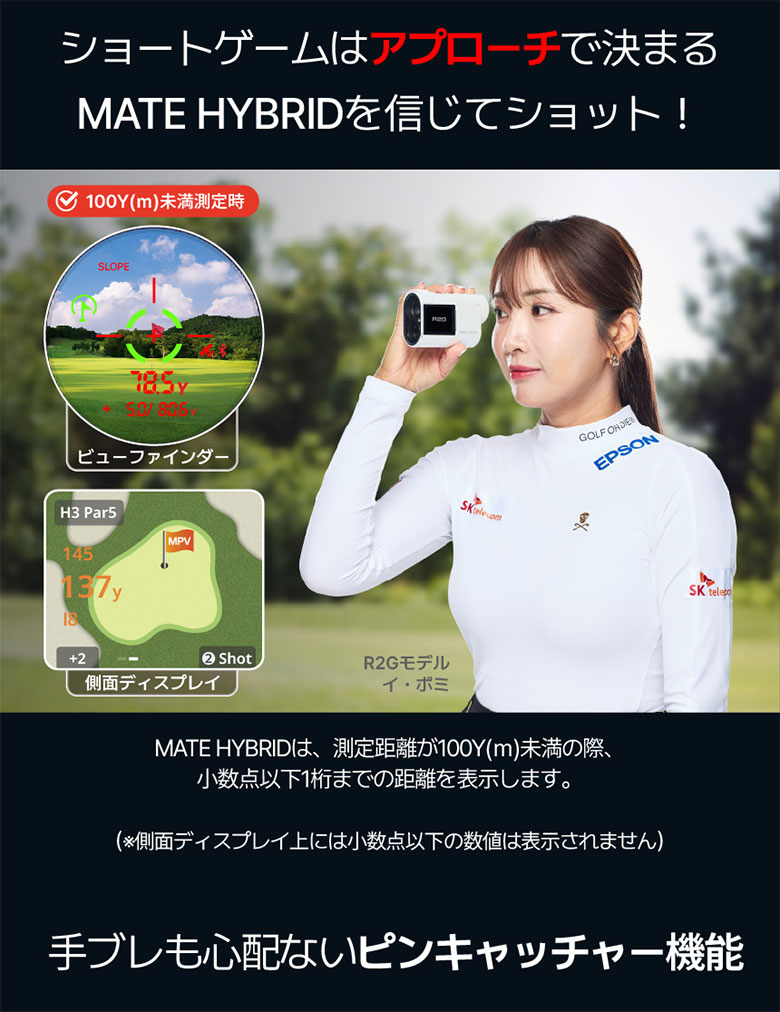 R2G MATE HYBRID 距離測定器