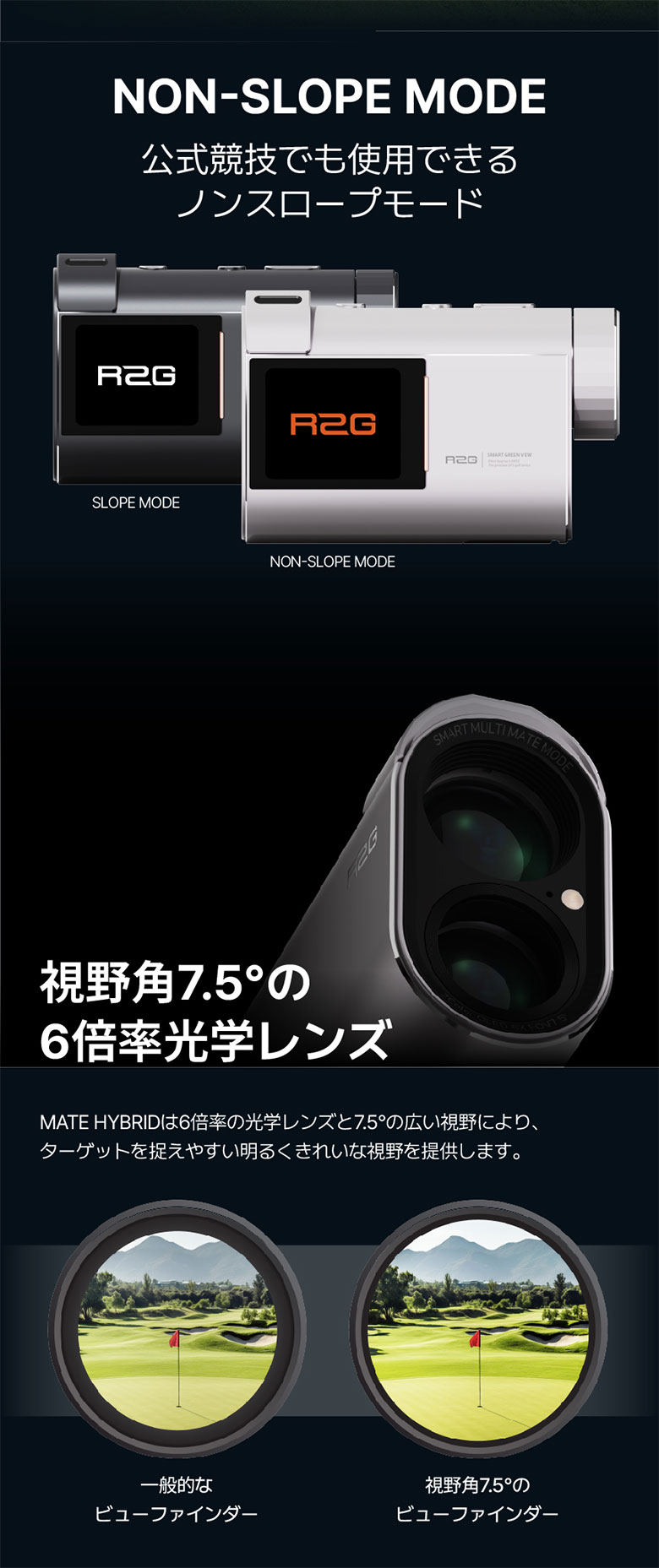 R2G MATE HYBRID 距離測定器