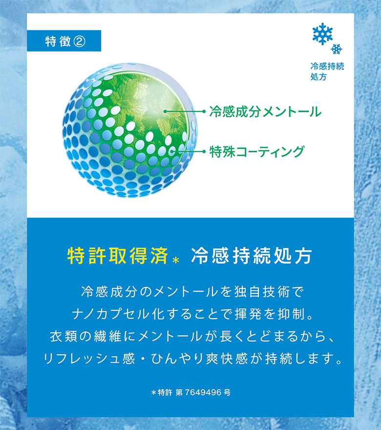 リベルタ　衣類用冷感スプレー