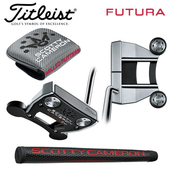 タイトリスト ゴルフ スコッティキャメロン フューチュラ 6M パター Titleist FUTURA