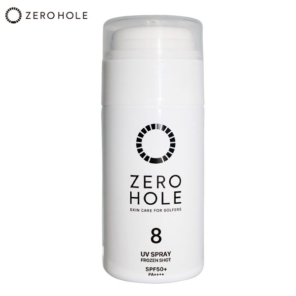 ゼロホール NO8 日焼け止め塗るスプレー ZH-006 SPF50+/PA+++ フローズンショット (無香料) ZERO HOLE