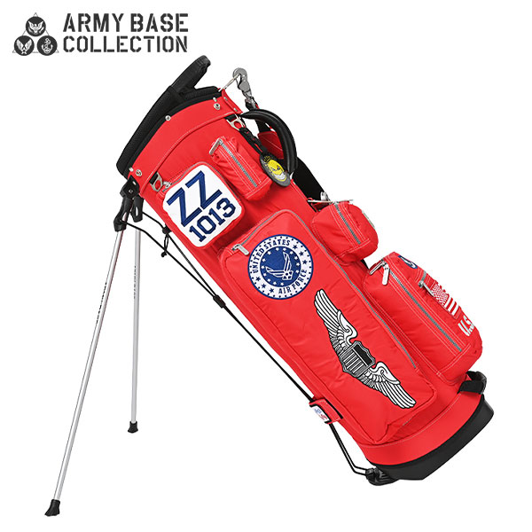 アーミーベース コレクション ゴルフ USエアフォース ABC-047SB スタンド キャディバッグ ARMY BASE ゴルフバッグ スタンドバック ミリタリー AIR AIRFORCE