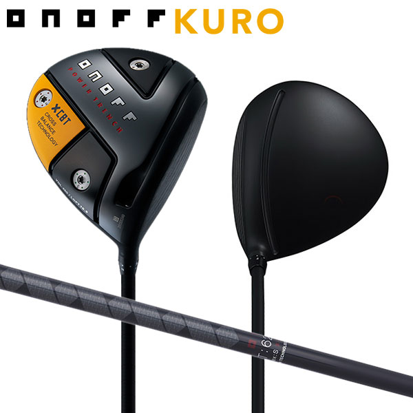 オノフ ゴルフ KURO 黒 ドライバー CBT：622Dカーボンシャフト ONOFF クロ