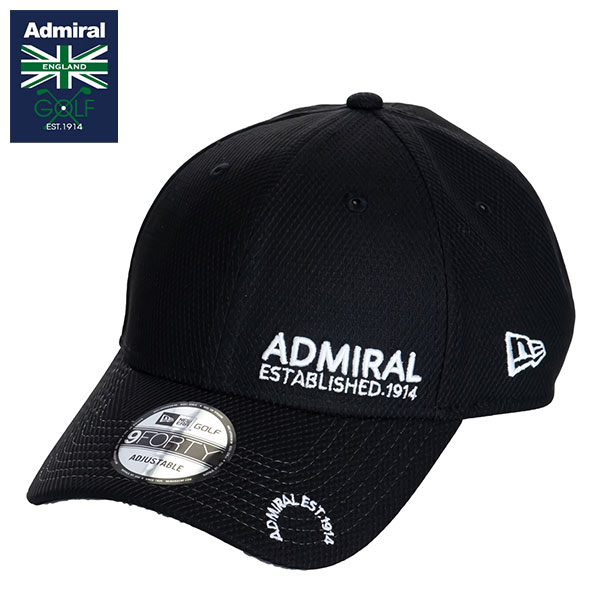 【送料無料】 アドミラル ゴルフ ADMB2F06 ニューエラ コラボ キャップ ブラック(10) Admiral CAP スポーツ