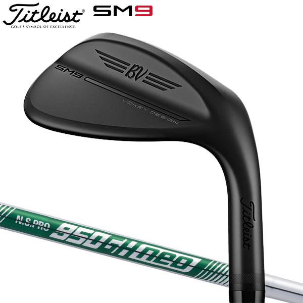 ジェットブラック VOKEY  SM9 ウェッジ 60° DG(S)200スポーツ