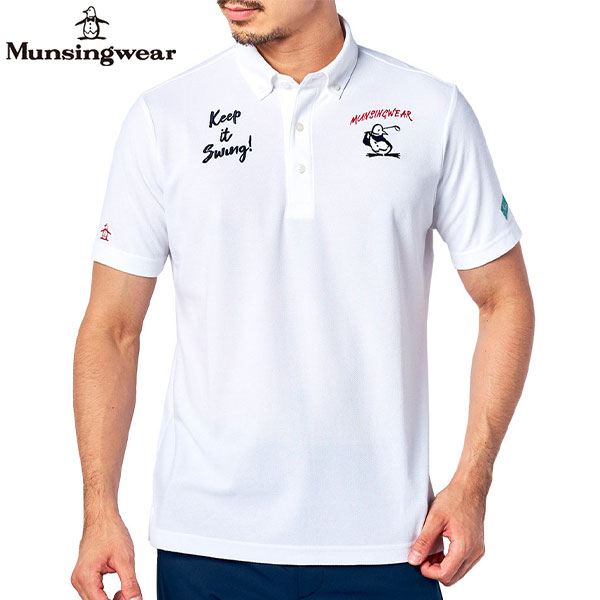 新入荷 Munsingwear Mgmtja05ch サンスクリーンスイングペンギン半袖ポロ メンズ 半袖 ポロシャツ ゴルフウェア マンシング メンズウエア Icslima Org