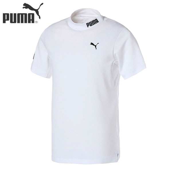 【送料無料】 プーマ 930523 ツアーデザイン SSモックネック 半袖 シャツ ブライトホワイト(04) PUMA