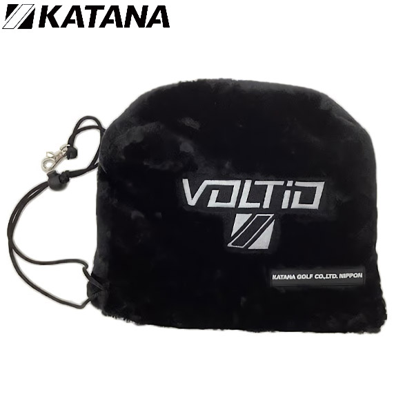 【送料無料】 カタナ VIC-02 ボルティオ ロゴ アイアンカバー ブラック VOLTIO