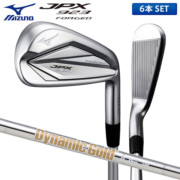 ミズノ JPX 923 FORGED/DG105 6本セット/S200/30... MIZUNO