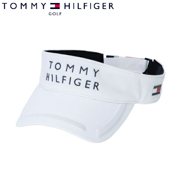【送料無料】 トミーヒルフィガー ゴルフ THMB2F53 テック バイザー ホワイト(00)