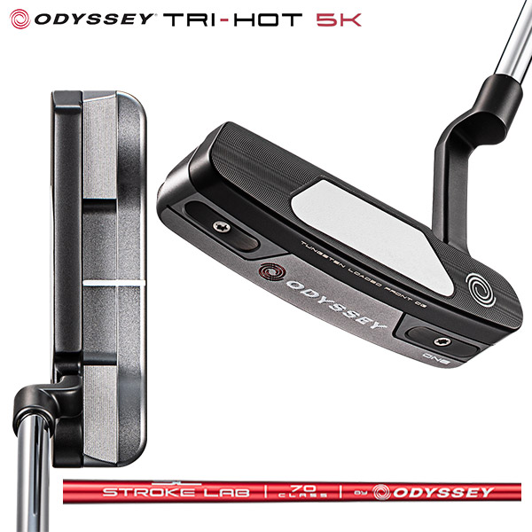 オデッセイ TRI-HOT 5K ONE トライホット パター STROKE LAB 70C RED シャフト