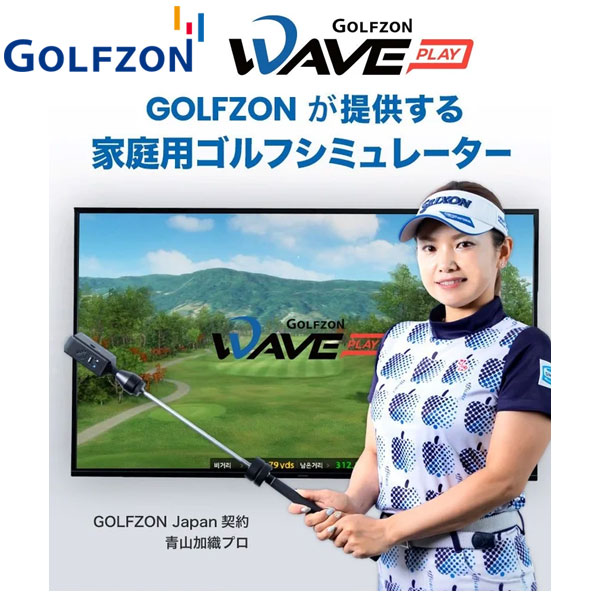 GOLFZON WAVE PLAY 家庭用 ゴルフシミュレーターの通販 テレ東