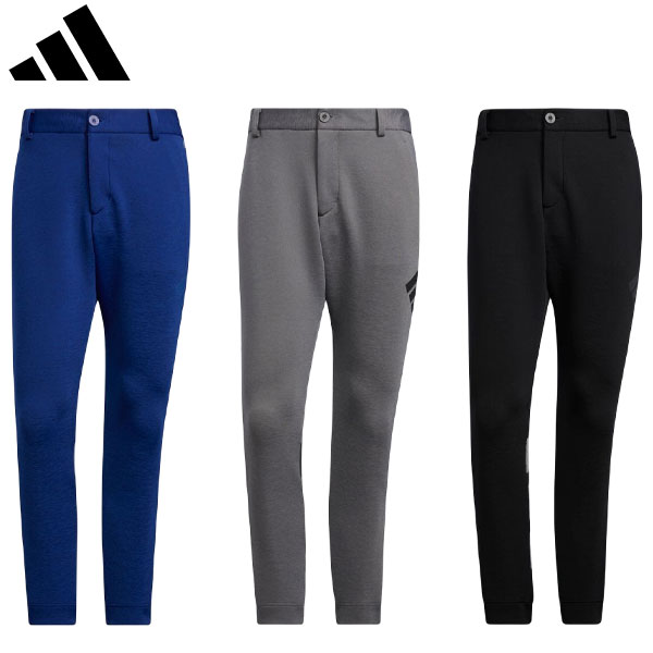 【送料無料】 アディダス ゴルフ MLQ14 ビッグ アディダスロゴ ダンボールニット ジョガー パンツ ADIDAS