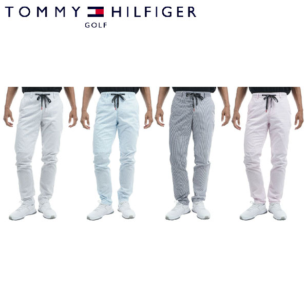 トミーヒルフィガー THMA334 シアサッカー テーパード パンツの通販