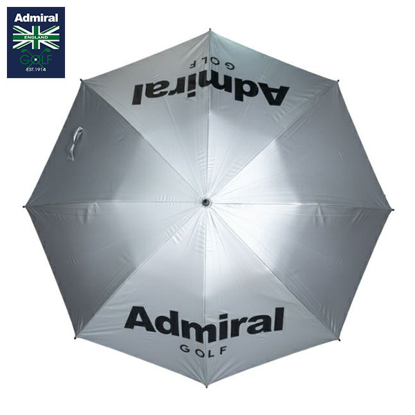 アドミラル ゴルフ ADMZ2BK2 65cm アンブレラ シルバー 傘 晴雨兼用 パラソル