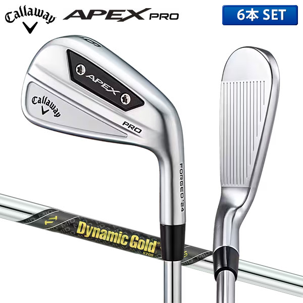 Callaway ★新品★送料無料★ キャロウェイ Callaway APEX PRO アイアン 単品 (2024) Project X 右利き用