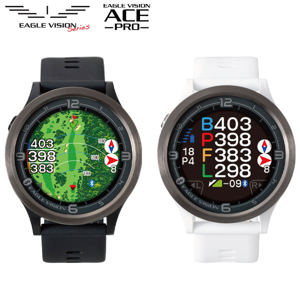 朝日ゴルフ イーグルビジョン エース プロ EV-337 腕時計型 GPSナビ EAGLE VISION ACE PRO ゴルフナビ 距離計 距離計測器 ウォッチ【即納