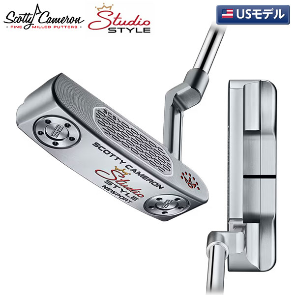 【USモデル】タイトリスト スコッティキャメロン スタジオスタイル ニューポート パター