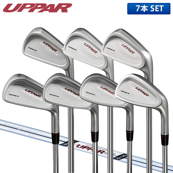 UPPAR アイアンセット 7本組(4-P) 島田シャフト K's スチールシャフト UPPAR アイアンセット 7本組(4-P) 島田シャフト K's スチールシャフト