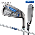 マジェスティ ゴルフ ロイヤル アイアンセット 5本組(6-9,PW) N.S.PRO 850MJ WEIGHT FLOW スチールシャフト
