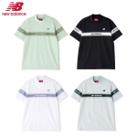 【送料無料】ニューバランス S/SLEEVE 5166012 モックネック 半袖 シャツ