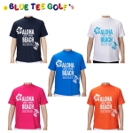 【送料無料】ブルーティー ゴルフ BTG-AMT004 Aloha on the Beach 半袖 モックネック シャツ