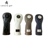 【送料無料】ラヘラ ゴルフ ランダムステッチ L-592 レザー フェアウェイウッド用 ヘッドカバー