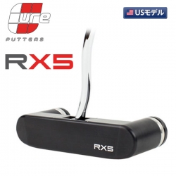【USモデル】 キュア ゴルフ RX5 ベント センターシャフト パター ブラック Cure Putter