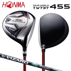 【送料無料】 ホンマ ゴルフ ツアーワールド TW737 455 ドライバー VIZARD EX-A 55 カーボンシャフト HONMA TOURWORLD 本間